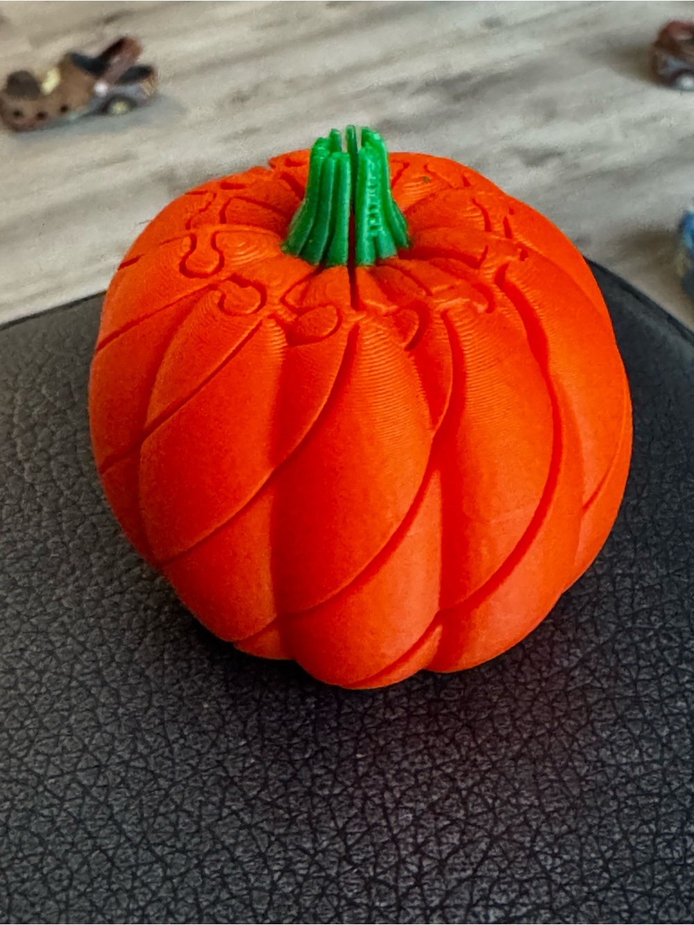 Festive Orange Pumpkin Twisty Fidget- new!